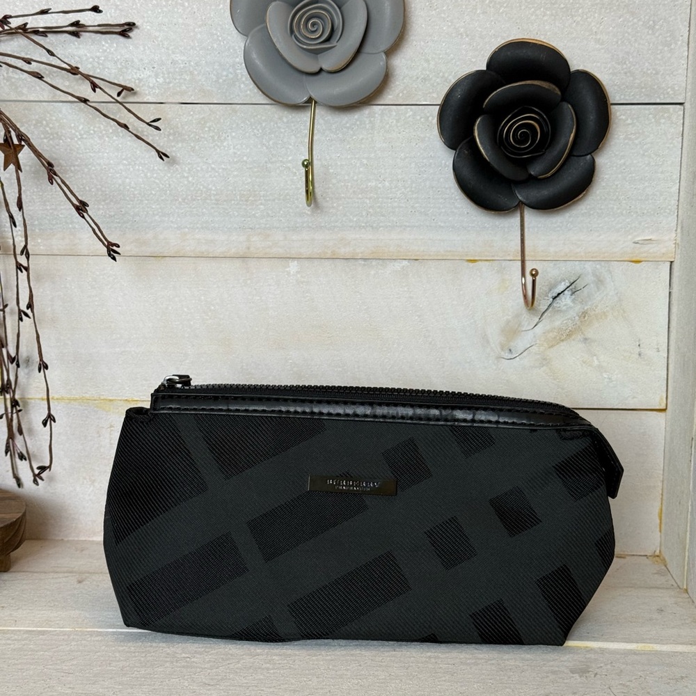 Burberry Black Check Toiletry Bag